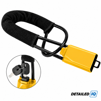 Detail IQ Dual-Lock Anti-Theft Steering Wheel Security System